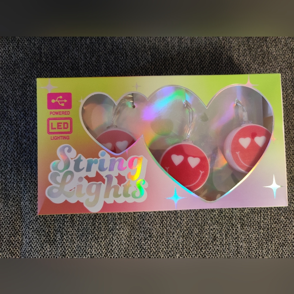Free Shipping Smile Face String Lights